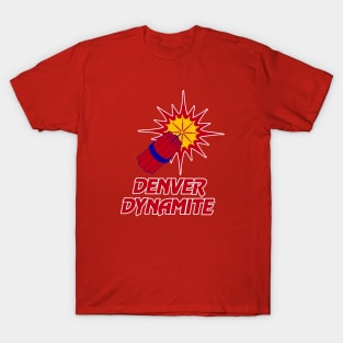 Retro Denver Dynamite Arena Football 1987 T-Shirt